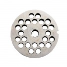 PIASTRA TRITACARNE N. 8 INOX foro mm  4,5  3 SPADE